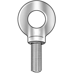 CHICAGO HARDWARE 12805 6 Eye Bolt, Steel, 1/4-20 X 2-3/8 Inch Size, 10Pk | AE3DJW 5CJK8