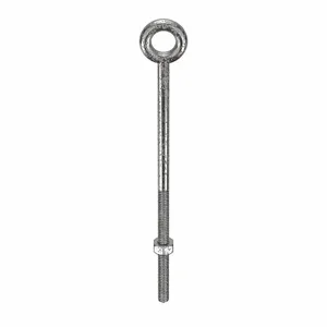 KEN FORGING N2001-SS-6 Eye Bolt, Without Shoulder, Stainless Steel, 1/4-20 Thread Size, 6 Inch Length | AC9ZVL 3LVT8