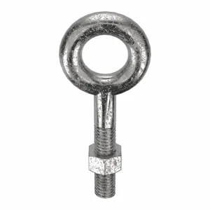 KEN FORGING N2003-316SS-2-1/2 Eye Bolt, 1,200 Lb Working Load, Stainless Steel, 3/8-16 Thread Size | CG8WMN 19L172