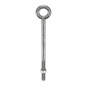 KEN FORGING N2007-SS-12 Eye Bolt, Without Shoulder, Stainless Steel, 5/8-11 Thread Size, 12 Inch Length | AC9ZVU 3LVU6