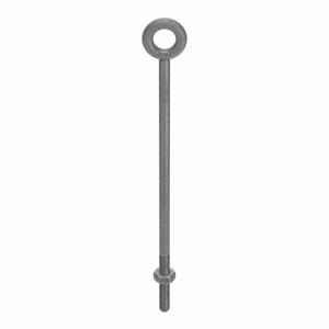 KEN FORGING N2012-24 Eye Bolt, Without Shoulder, Hot Dipped Galvanised, 1-1/4-7 Thread Size, 24 Inch Length | AC9TWT 3JWZ7