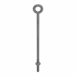 KEN FORGING N2014-24 Eye Bolt, Without Shoulder, Hot Dipped Galvanised, 1-1/2-6 Thread Size, 24 Inch Length | AC9TWW 3JXA2