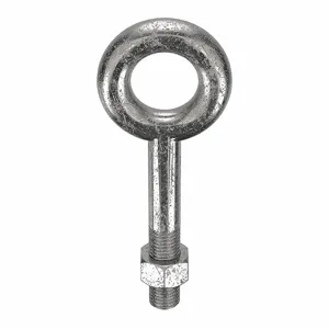 KEN FORGING N2010-SS-6 Eye Bolt, Without Shoulder, Stainless Steel, 1-8 Thread Size, 6 Inch Length | AC9ZVZ 3LVX2