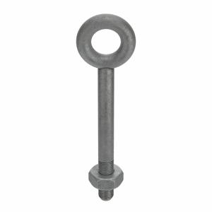 KEN FORGING N2016-12 Eye Bolt, Without Shoulder, Hot Dipped Galvanised, 2 Thread Size, 12 Inch Length | AC9TWX 3JXA3