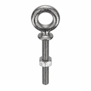 KEN FORGING N2021-316SS-2 Eye Bolt, 500 Lb Working Load, Stainless Steel, 1/4-20 Thread Size | CG8WNH 19L190