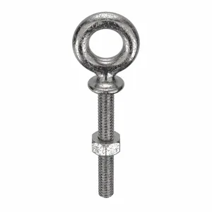 KEN FORGING N2021-316SS-2 Eye Bolt, 500 Lb Working Load, Stainless Steel, 1/4-20 Thread Size | CG8WNH 19L190