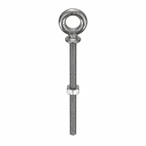 KEN FORGING N2021-SS-4 Eye Bolt, With Shoulder, 1/4-20 X 5.22 Inch Overall Length | AD3HJG 3ZHF8