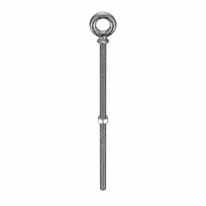 KEN FORGING N2023-316SS-10 Eye Bolt, 1,200 Lb Working Load, Stainless Steel, 3/8-16 Thread Size | CG8WNN 19L198