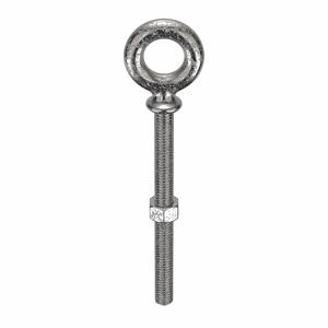 KEN FORGING N2023-316SS-4-1/2 Eye Bolt, 1,200 Lb Working Load, Stainless Steel, 3/8-16 Thread Size | CG8WNQ 19L196