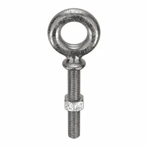 KEN FORGING N2023-SS-2-1/2 Eye Bolt, With Shoulder, Stainless Steel, 3/8-16 Thread Size, 4-5/16 Inch Length | AD3HJK 3ZHG2