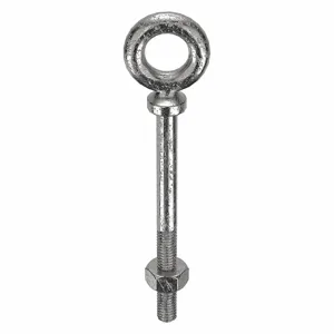 KEN FORGING N2023-SS-4-1/2 Eye Bolt, With Shoulder, Stainless Steel, 3/8-16 Thread Size, 6-5/16 Inch Length | AD3HJL 3ZHG3