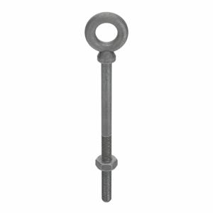 KEN FORGING N2022-6 Eye Bolt, With Shoulder, Hot Dipped Galvanised, 5/16-18 Thread Size, 6 Inch Length | AC9ZWF 3LVX8