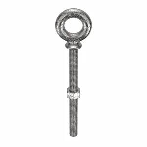 KEN FORGING N2025-SS-6 Eye Bolt, With Shoulder, Stainless Steel, 1/2-13 Thread Size, 8 5/16 Inch Length | AD3HJN 3ZHG5