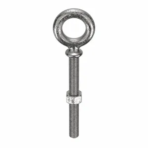 KEN FORGING N2027-SS-6 Eye Bolt, With Shoulder, Stainless Steel, 5/8-11 Thread Size, 9.00 Overall Length | AC9ZYG 3LWC6