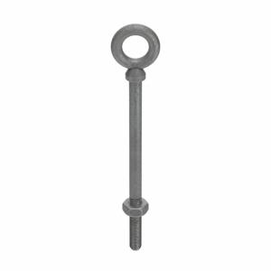 KEN FORGING N2030-12 Eye Bolt, With Shoulder, Hot Dipped Galvanised, 1-8 Thread Size, 12 Inch Length | AC9ZXT 3LWA2