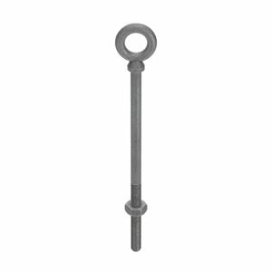 KEN FORGING N2027-18 Eye Bolt, With Shoulder, Hot Dipped Galvanised, 5/8-11 Thread Size, 18 Inch Length | AC9ZWQ 3LVY8