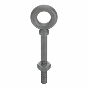 KEN FORGING N2028-8 Eye Bolt, With Shoulder, Hot Dipped Galvanised, 3/4-10 Thread Size, 8 Inch Length | AC9ZWU 3LVZ2