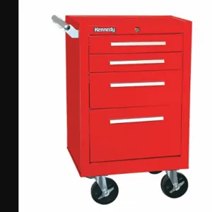 KENNEDY 21040R Rolling Cabinet 21 x 18 x 34 Inch Red | CD4VAN 13R641