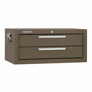 KENNEDY 2602B Mechanics Chest Base 2 Drawer, 26 Inch Brown Wrinkle | CD4MYM