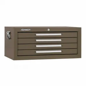 KENNEDY 2604B Mechanics Chest Base 4 Drawer, 26 Inch Brown Wrinkle | CD4MYP