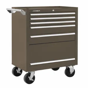 KENNEDY 295XB Rolling Cabinet 29 x 20 x 35 Inch Brown | CD4VBM 5CFF9