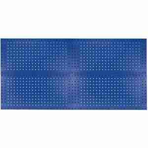 KENNEDY 50004BL Pegboard Panel Kit, 120 Lbs. Load Capacity, 36 Inch H x 18 Inch W, Blue | CD3QWU 54HC06