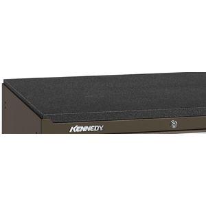 KENNEDY 80390 Cabinet Worksurface, Coated Black, Non-skid | CD4MVY