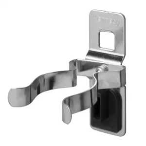 KENNEDY 99836 Steel Clip, Hanging Mounting Type, Silver, Finish Bright Zinc | CD3LLM 54HA89