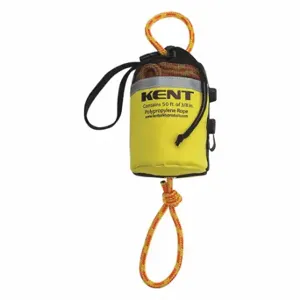 KENT SAFETY 152800-300-050-13 Rescue Throw Bag, With 50ft Rope, Polyester/Polyethylene, 50 ft L | CR6KZM 59MD26