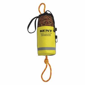 KENT SAFETY 152800-300-075-13 Rettungswurfsack, mit 75-Fuß-Seil, Polyester/Polyethylen, 75 Fuß L | CR6KZN 59MD27