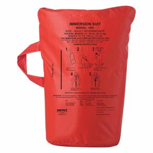 KENT SAFETY 154300-100-020-13 I mmersion Suit Replacement Bag, Intermediate, Red | CR6LBZ 59ME34