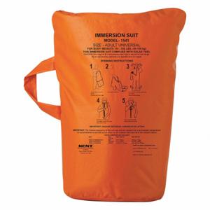 KENT SAFETY 154300-200-004-13 I mmersion Suit Replacement Bag, Universal, Orange | CR6LCE 59ME35