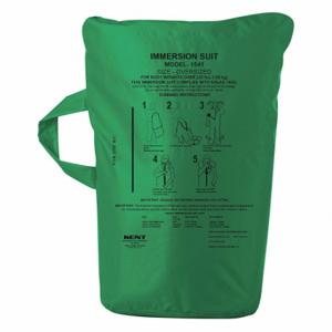 KENT SAFETY 154300-400-005-13 I mmersion Suit Replacement Bag, Oversize, Green | CR6LCA 59ME36