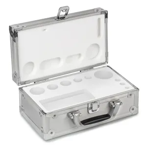 KERN AND SOHN 313-090-600 Aluminum Weight Case, Button Weight, 1mg To 10Kg | CE8FBB