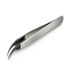 KERN AND SOHN 315-246 Stainless Steel Tweezer, 140 Deg. C Max. Ambient Temp. | CE8FDY