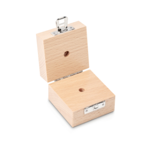 KERN AND SOHN 317-020-100 Wood Weight Case, Button/Compact Weight, 2g | CE8FGC