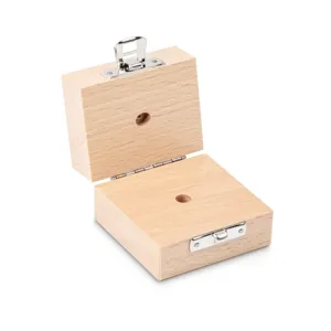 KERN AND SOHN 317-020-100 Wood Weight Case, Button/Compact Weight, 2g | CE8FGC