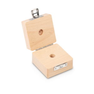 KERN AND SOHN 317-040-100 Wood Weight Case, Button/Compact Weight, 10g | CE8FGL