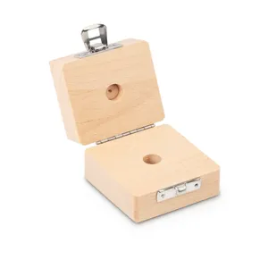 KERN AND SOHN 317-040-100 Wood Weight Case, Button/Compact Weight, 10g | CE8FGL