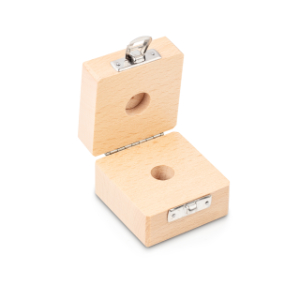 KERN AND SOHN 317-050-100 Wood Weight Case, Button/Compact Weight, 20g | CE8FGQ