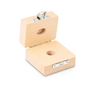 KERN AND SOHN 317-050-100 Wood Weight Case, Button/Compact Weight, 20g | CE8FGQ