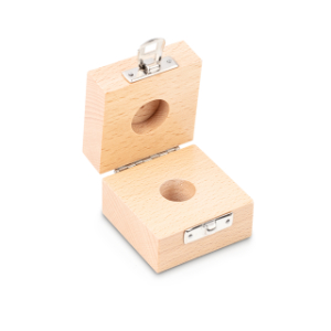 KERN AND SOHN 317-060-100 Wood Weight Case, Button/Compact Weight, 50g | CE8FGV
