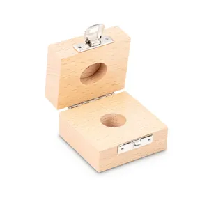 KERN AND SOHN 317-060-100 Wood Weight Case, Button/Compact Weight, 50g | CE8FGV