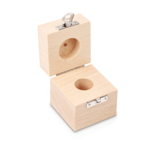 KERN AND SOHN 317-070-100 Wood Weight Case, Button/Compact Weight, 100g | CE8FGZ