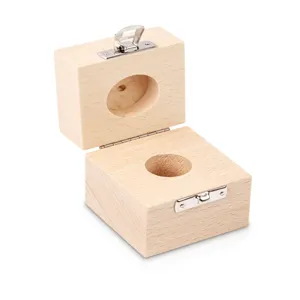 KERN AND SOHN 317-070-100 Wood Weight Case, Button/Compact Weight, 100g | CE8FGZ