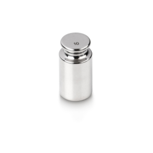KERN AND SOHN 327-04 Test Weight, 10 x 19mm Cylinder Dimension, 10g Nominal Value | CE8FPX