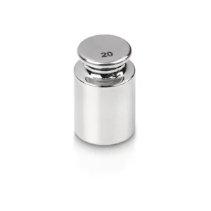 KERN AND SOHN 327-05 Test Weight, 13 x 23.5mm Cylinder Dimension, 20g Nominal Value | CE8FPY