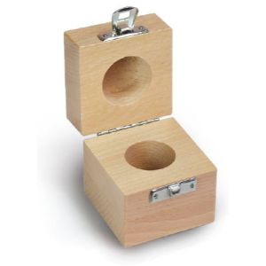 KERN AND SOHN 337-040-200 Wood Weight Case, Button/Compact Weight, 10g | CE8FUW