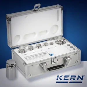 KERN AND SOHN 353-430-200 Wood Weight Case, Button/Compact Weight, 1mg To 100g | CJ6YTE