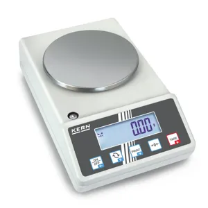 KERN AND SOHN 572-35 Precision Balance, 2400g Max. Weighing, 0.01g Readability | CE8GLP